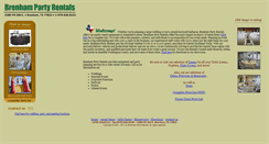 Desktop Screenshot of brenhamrentals.com